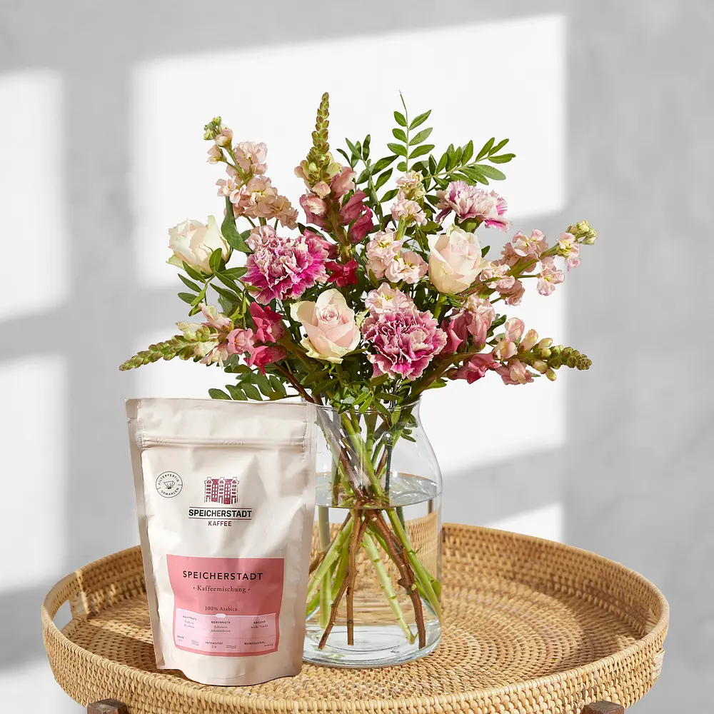 Alea & Frisch gerösteter Kaffee | Geschenkset | Bloom & Wild