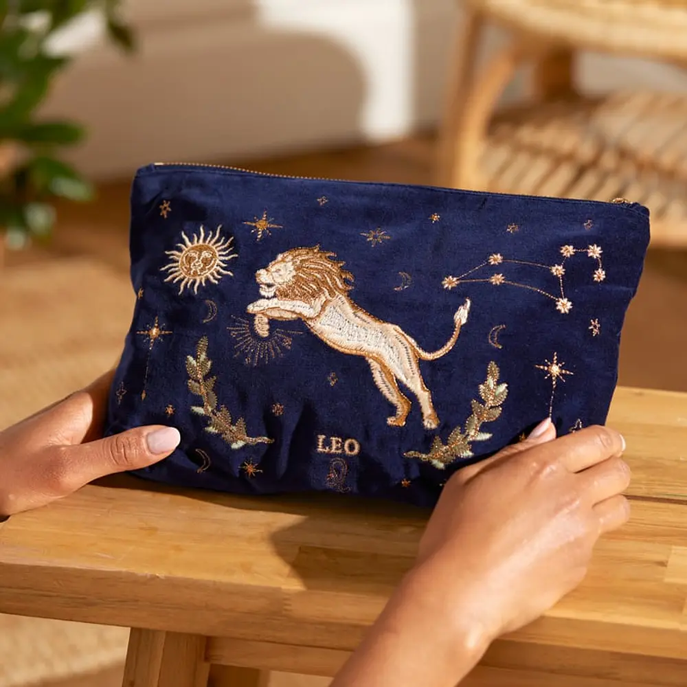 The Leo Star Sign Pouch by Elizabeth Scarlett | Letterbox Gifts
