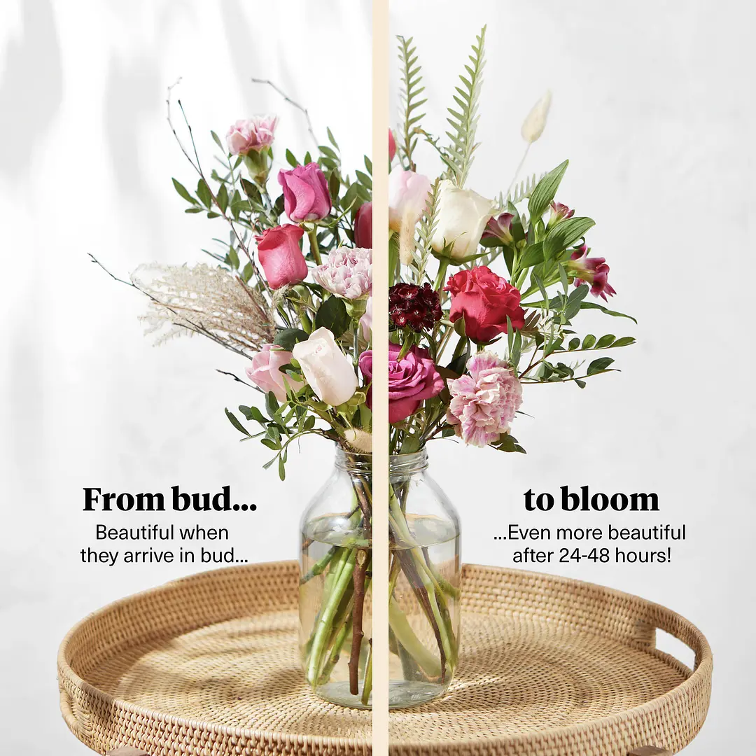 Send flowers to the UK from USA Bloom & Wild