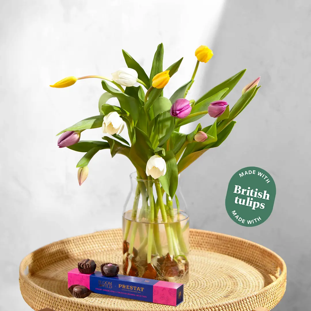 Send flowers to the UK from USA Bloom & Wild