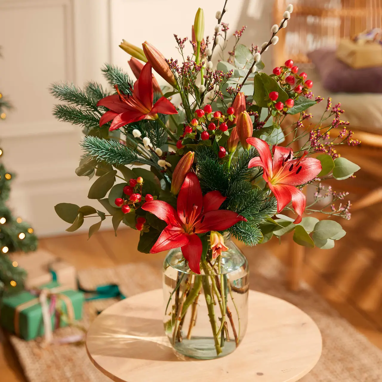 Send flowers on christmas day clearance