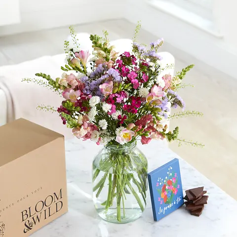 Bouquet De Fleurs Pour Un Anniversaire Bloom Wild