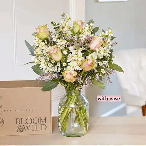 Flowers In A Vase Bloom Wild Flower Delivery