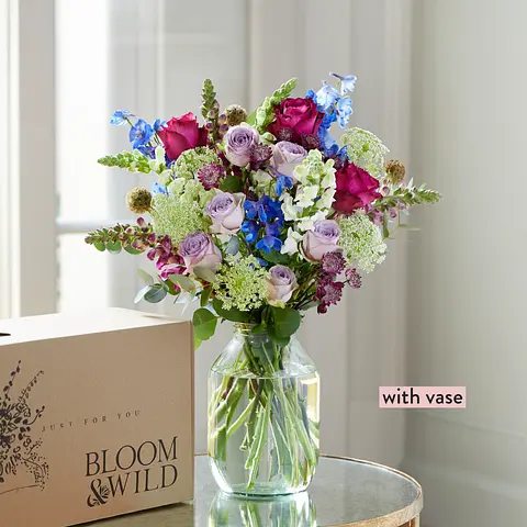 Flowers In A Vase Bloom Wild Flower Delivery